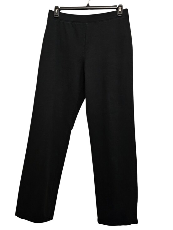 Hanes Pants - Hanes Black Straight-Leg Lounge Pants